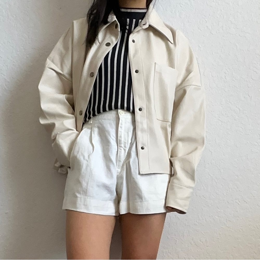 Faux Leather Jacket